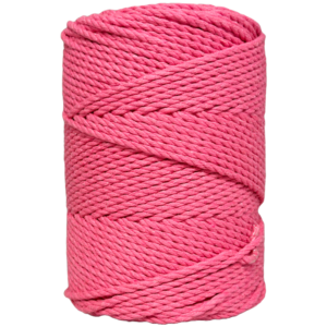 MACRAME VIRVĖ RYŠKI ROŽINĖ