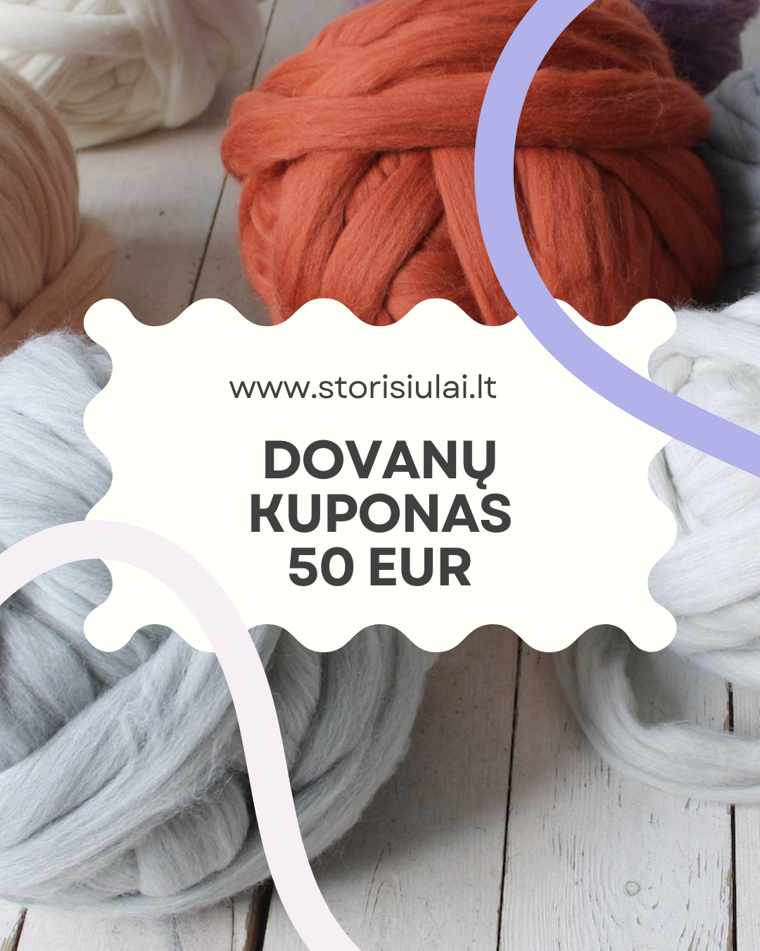 Dovanų kuponas 50 eur