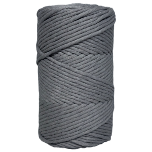 MACRAME VIRVĖ TAMSIAI PILKA