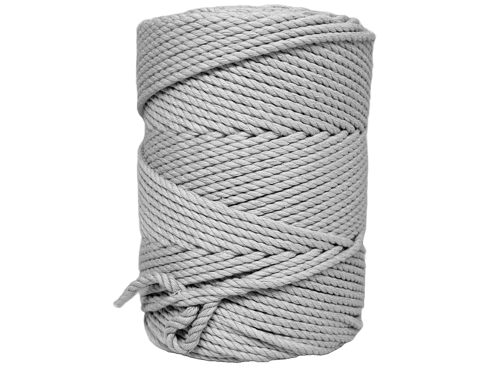 MACRAME VIRVĖ ŠVIESIAI PILKA