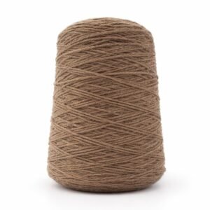 Tufting siūlai 100% Naujosios Zelandijos vilna Ruda 500 g